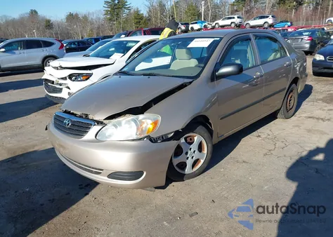 2006 Toyota Corolla Ce из США, поврежденный, VIN 2T1BR32E76C558516